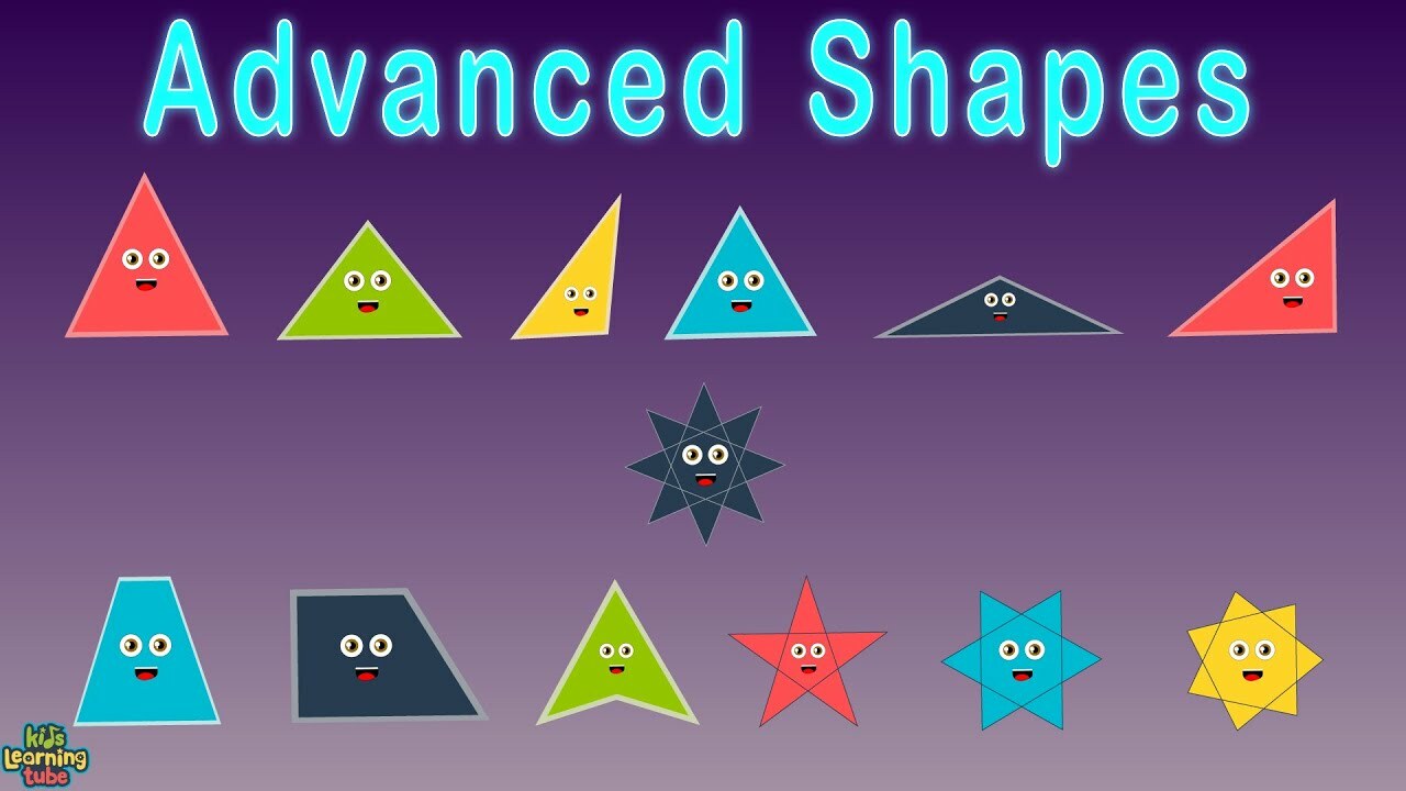 Advanced Shapes - Math & Geometry Song